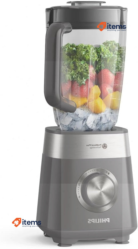 Philips 5000 Blender Series, ProBlend Plus Technology 2L Capacity Black 1000W