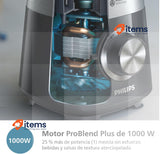 Philips 5000 Blender Series, ProBlend Plus Technology 2L Capacity Black 1000W