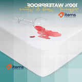 Utopia Bedding Waterproof Mattress Protector 150x200cm for Mattress up to 30cm