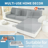 Ystyle Stretch Sofa Cushion Covers,Universal Elastic Sofa Cushion Cover, Grey