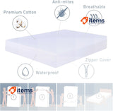 Beedsooth Double size Waterproof Mattress Encasement - (135x190x25cm) Premium