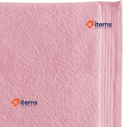 RIZO Top Towel 100% Combed Cotton - 600 g/m2 - 70 x 140 cm - Coral (Pink) Bath