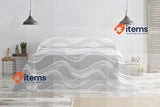 Degrees home Paraiso Bedspread 105 Spring, Summer, 200 x 260 cm, Grey