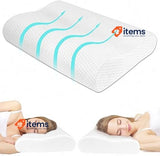 Ainiv Memory Foam Pillow, Orthopedic Neck Support for Side/Back/Stomach Sleeper