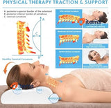 Ainiv Memory Foam Pillow, Orthopedic Neck Support for Side/Back/Stomach Sleeper