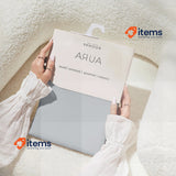 ROOM99 Aura Eyelet Curtain Window Modern Smooth Light Grey 1 Piece 140x230cm