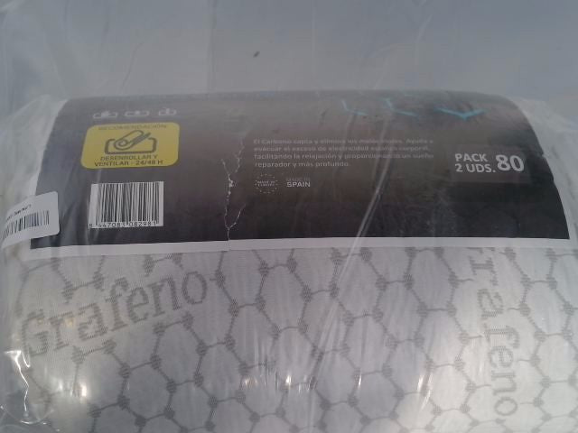 HOMEY - Memory Foam Carbon Pillow Excellent Adaptability 2 Units of 80 x 40 cm