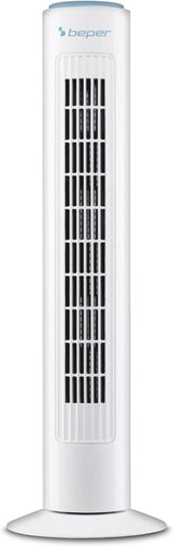 BEPER P206VEN301 Tower Fan, 45W, Quiet Fan, Height 72cm White