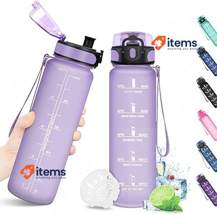 KollyKolla Children s Gourde 500ml, Sport Gourde, Waterproof & Reusable, pink