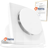 BUMSOU Air Extractor 100mm Silencers Powerful Ventilation, 130m3/h Ventilator