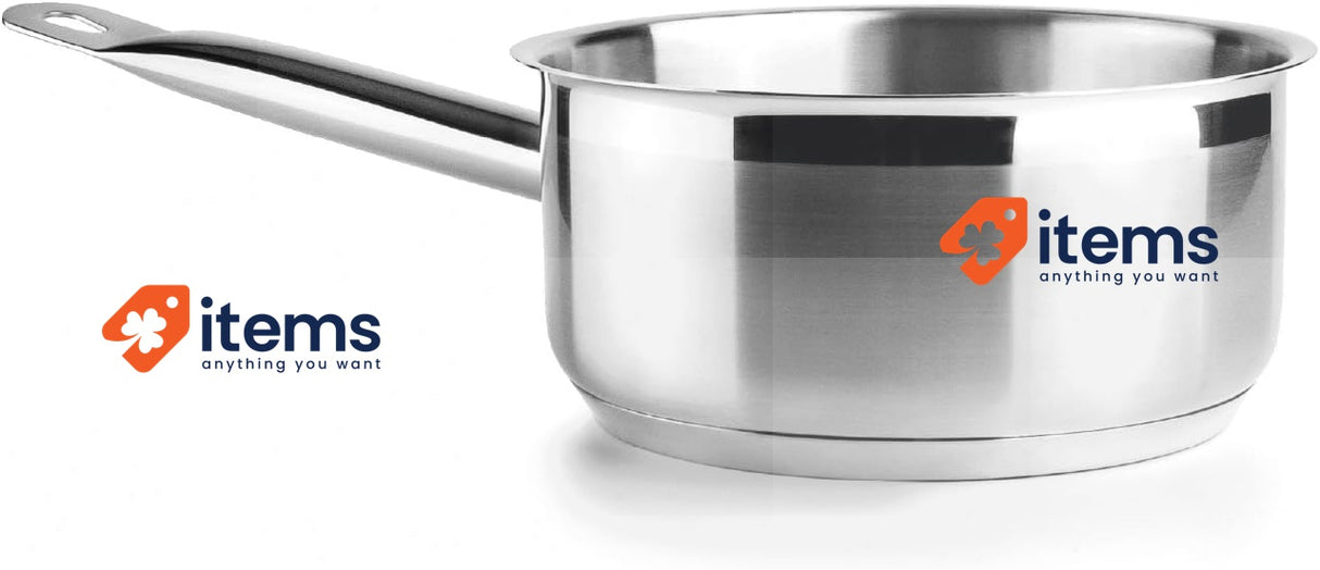IBILI 607620 20cm Stainless Steel Saucepan 18/10 Suitable for Induction