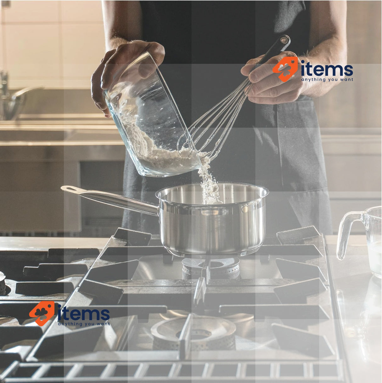 IBILI 607620 20cm Stainless Steel Saucepan 18/10 Suitable for Induction