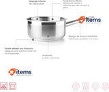 IBILI 607620 20cm Stainless Steel Saucepan 18/10 Suitable for Induction