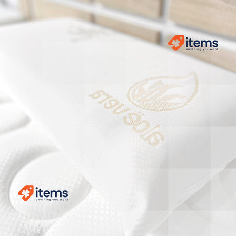 DUÉRMETE ONLINE Aloe Vera Visco Memory Foam Pillow 2 Units 70 x 40cm 70 x 40 cm