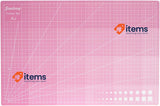sourcing map A3 Self-Healing Cutting Mat 18"x12" for DIY Art Work Pink
