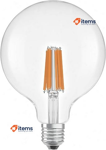 OSRAM in Classic Candle Shape, with Decorative LED Filament in Frosted Design