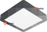 EGLO LED Ceiling Light Fueva 6 Square Ceiling Lamp Warm White-Cool White15x15cm