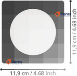 Eglo Recessed LED Ceiling Spot Fueva 6, Square Spotlight Warm White 11.7 cm