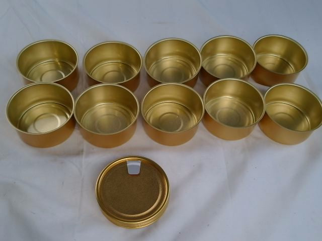 iplusmile 180ml Aluminum Self Sealing Canning Cans With Lids 10 Pieces Tea