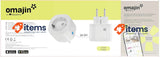 OMAJIN by Netatmo, 3 Pack Smart Socket, Energy Monitoring WiFi 2.4Ghz/Bluetooth