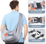 Adiwo Puppy Carrier Hands-free Dog Carry Sling for Small & Med Dogs & Cats