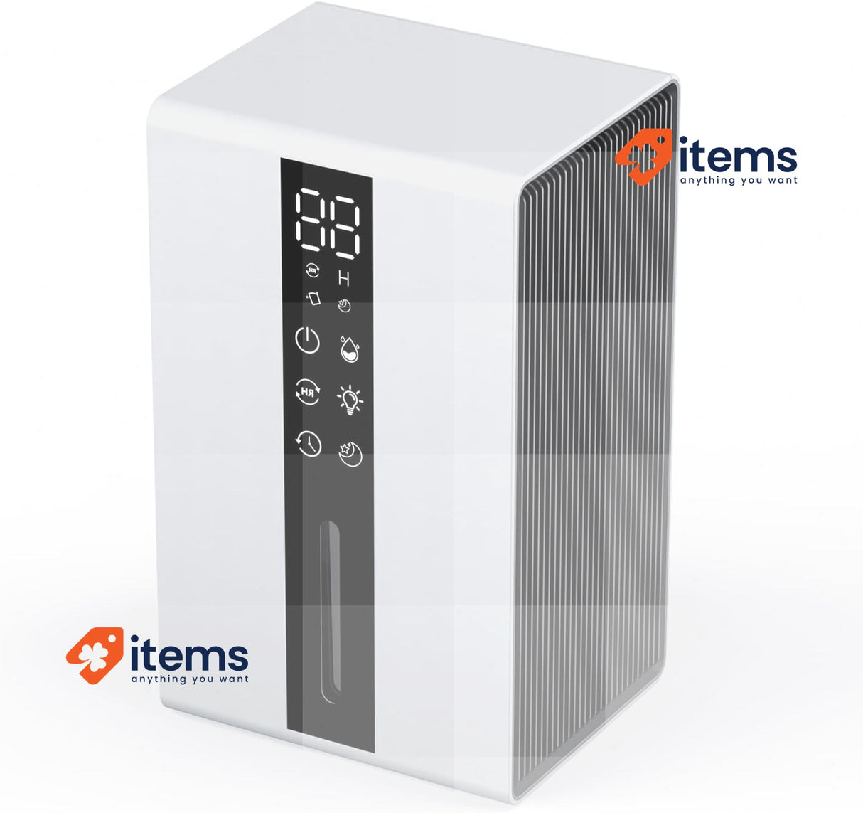 KIMBONNI 1800ml Air Dehumidifier Electric Air Dehumidifier 48W White