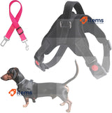 M Merecum
 Pull S No Pressure Harness with Car Seat Belt Adjustable Grip Handle