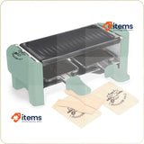LITTLE BALANCE 8746 Raclette 2 Meuuuh...!, Raclette 1/2 People Green/Black