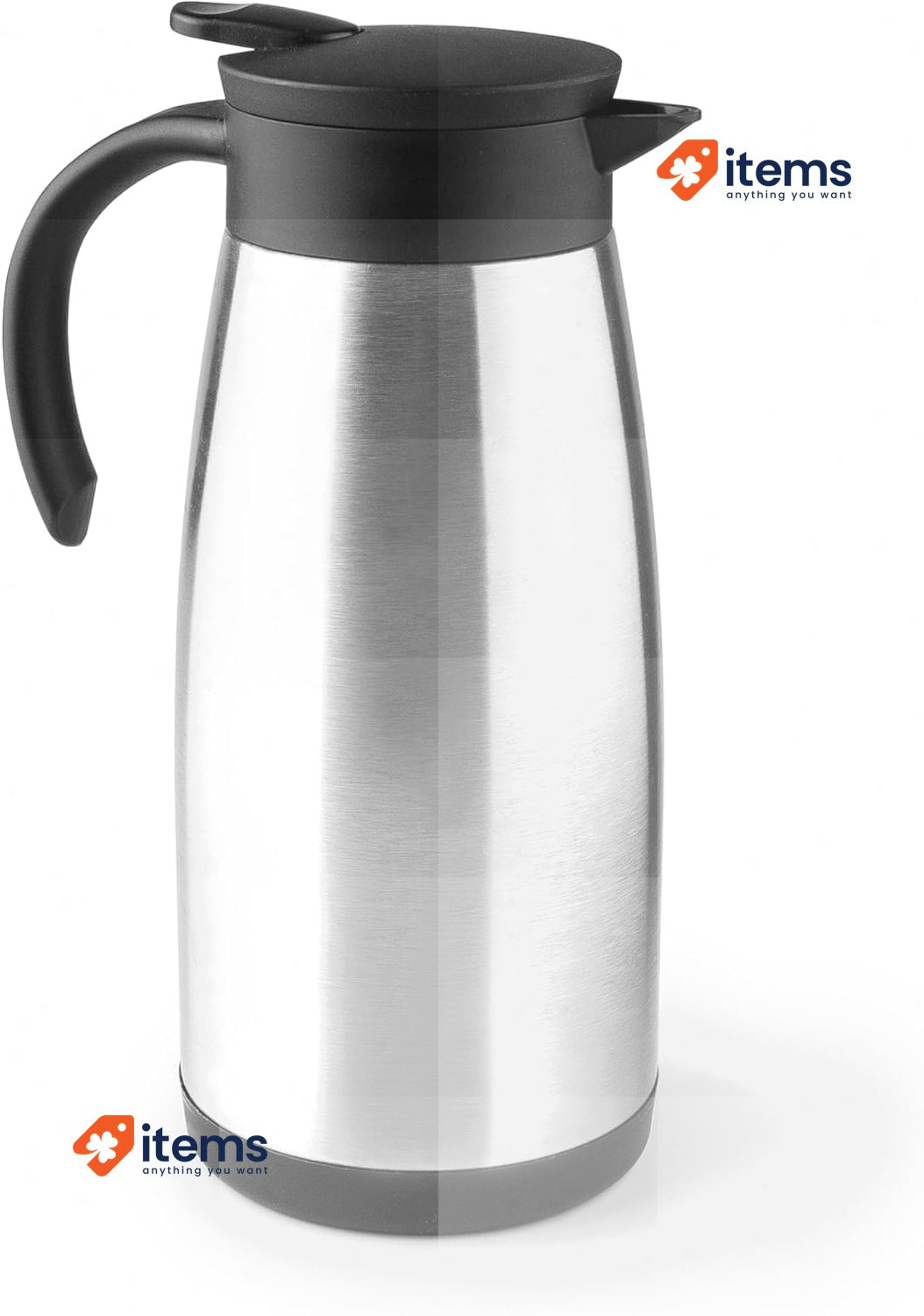 IBILI Thermos Flask 1200ml 18/10 Stainless Steel Double Walled Silver