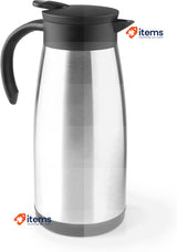 IBILI Thermos Flask 1200ml 18/10 Stainless Steel Double Walled Silver