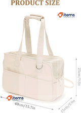 Dokeno Pet Carrier for Dogs and Cats, Breathable and Portable Pet Carrier Bag