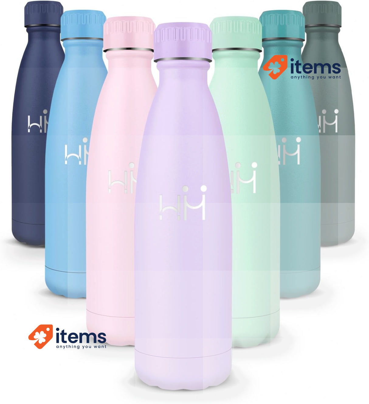 HoneyHolly Insulated Bottle, 18/8 Stainless Steel, Insulated Bottle, 500 ml