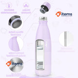 HoneyHolly Insulated Bottle, 18/8 Stainless Steel, Insulated Bottle, 500 ml