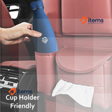 Grsta Thermos Flask Water Bottle 1 L BPA-Free Stainless Steel Leak-Proof Navy