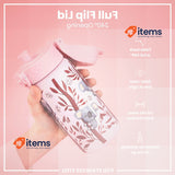 ion8 Lightweight Stainless Steel Water Bottle for Kids, 400ml, Koala design 13oz