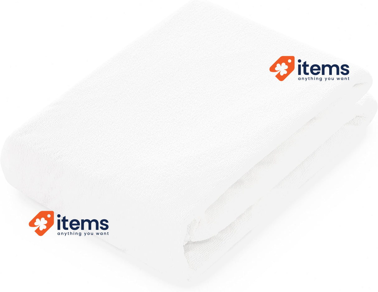 Todocama Mattress Protector in Waterproof  Breathable 80 x 190/200 cm Bed White
