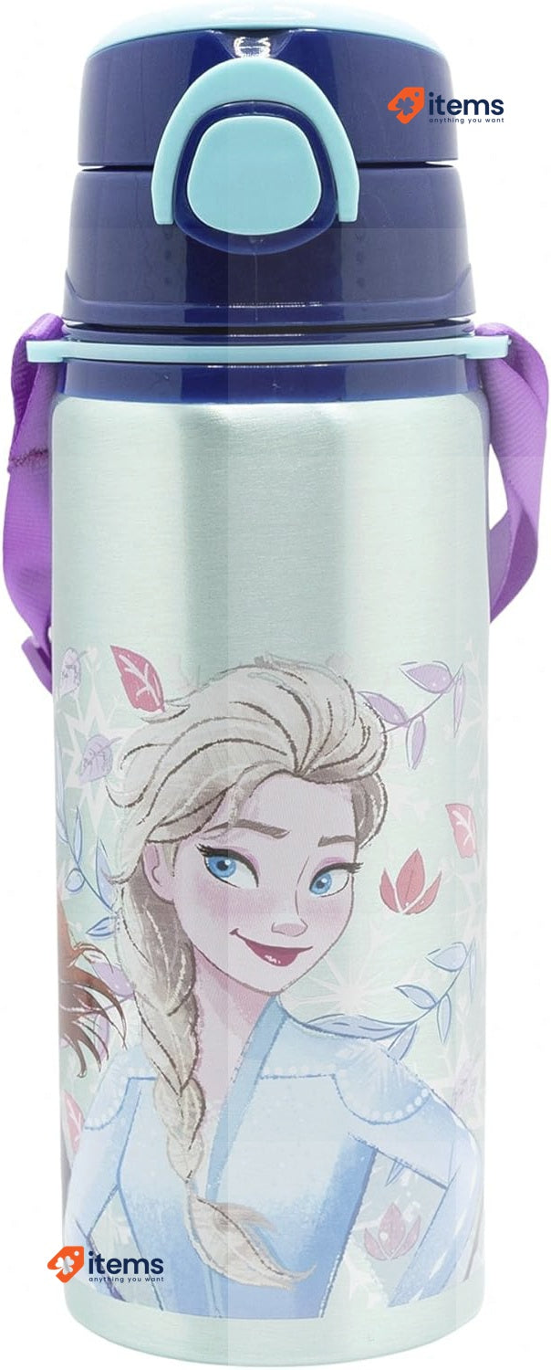 POP-UP ALUMINUM BOTTLE WITH STRAP 730 ML FROZEN SNOWY TALE <p>All our products