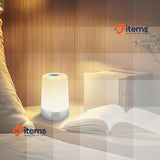 BRILONER - Rechargeable LED Table Lamp RGBW IP44 With Touch, Dimmable, 9x13cm
