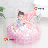 Mermaid Pool, Inflatable Swimming Pool for Children, 90cm Small, Pink