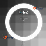 V-TAC Ring Light with Tripod for Selfie Tiktok LED For Smartphone 3 LighT Mode