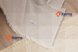 Todocama Multifunctional Bedspread, Sofa throw, 230 x 260 cm, Sand Beige Quilt
