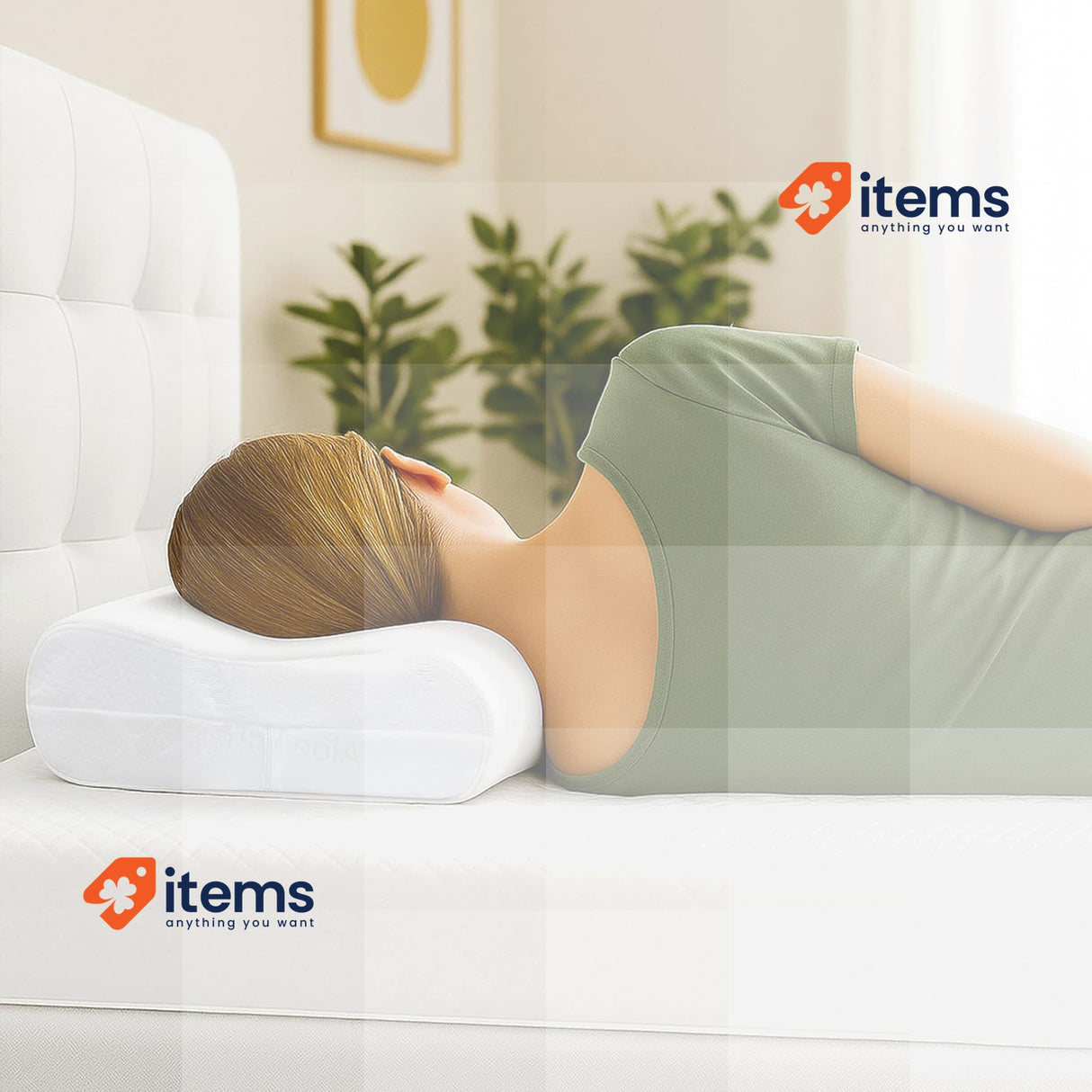 DUÉRMETE ONLINE - Neck Pillow and Memory Foam Neck Cushion for Sleeping, Mite
