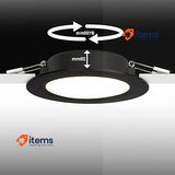 BRILONER - 1 x LED Recessed Spotlight, 230 V, Flat, Neutral White Light 230V