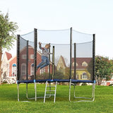 SONGMICS Trampoline Net Replacement Mesh Enclosure Black