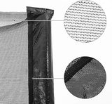 SONGMICS Trampoline Net Replacement Mesh Enclosure Black