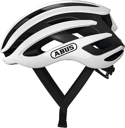 ABUS AirBreaker Racing Bike Helmet White