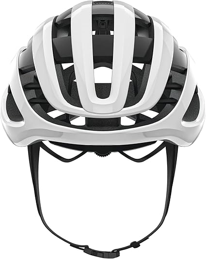 ABUS AirBreaker Racing Bike Helmet White