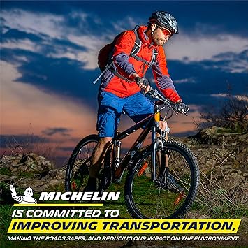 Michelin 29X1.90/2.50 Bici Camera Benefit 40 mm Sports Cycling Components Black