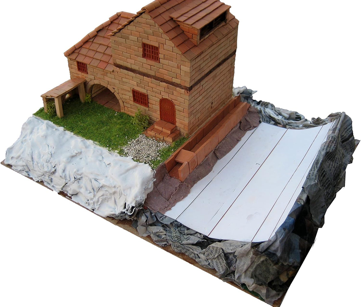 Keranova Rural Mill House Model Multicolor