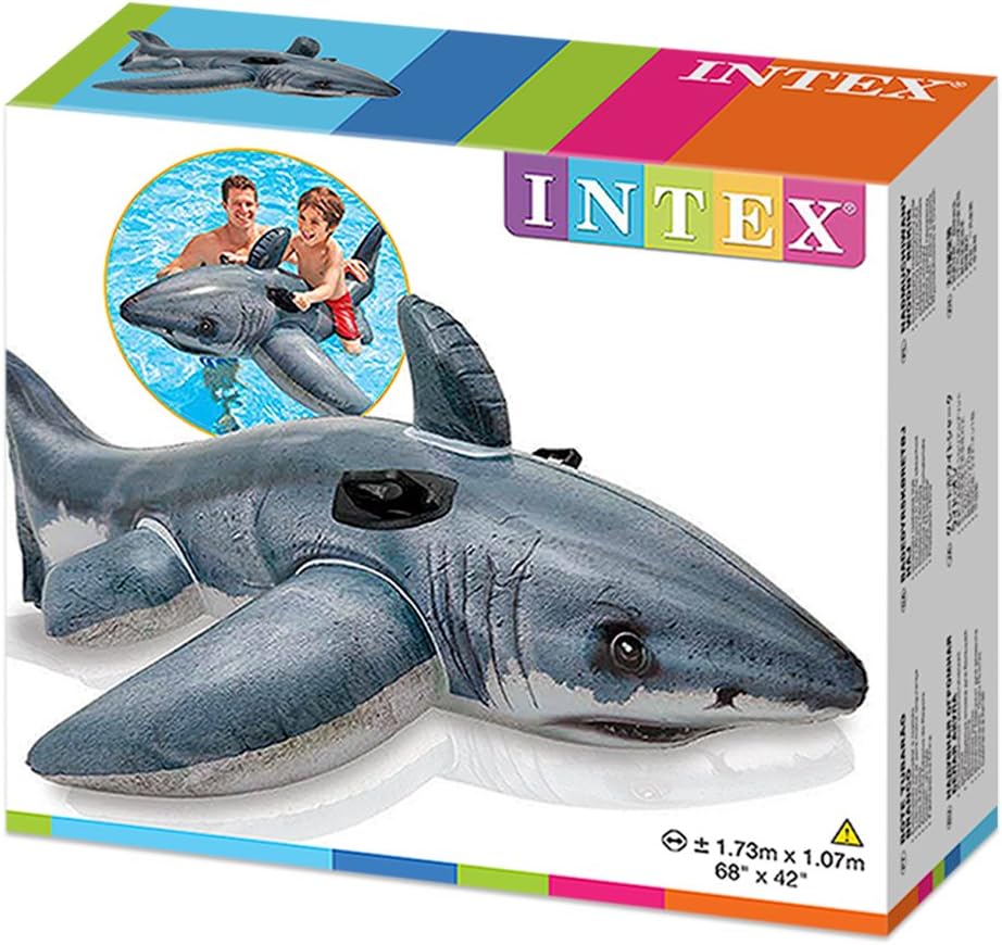 Intex Great White Shark aufsitzen